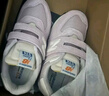 NEW BALANCE4-7歲中童春季經(jīng)典復古拼接休閑鞋574V 曬單實(shí)拍圖