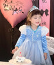G.DUCKKIDS小黃鴨愛(ài)莎公主裙秋季冰雪奇緣女童連衣裙兒童艾莎裙子開(kāi)學(xué)季禮物 圖片色 120 尺碼5~6歲【110-120cm】 曬單實(shí)拍圖