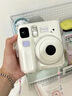 富士（FUJIFILM）拍立得instax mini SE男女學(xué)生款一次成像傻瓜相機mini 7+/7s/7c升級版套餐含相紙 白色【云朵時(shí)光套裝】 套餐五【標配+20張相紙+硅膠套+升級版禮包】 曬單實(shí)拍圖