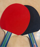 紅雙喜DHS三星直拍雙面反膠乒乓球拍3星單拍成品兵兵拍H3006 曬單實(shí)拍圖