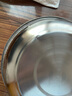 不銹鋼圓形大盆洗菜盆家商用家用和面盆大號洗腳洗臉盆水煮魚(yú)盆 不銹鋼加厚多用盆【30CM】 1個(gè) 曬單實(shí)拍圖