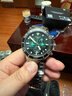 天梭（TISSOT）瑞士手表男海星系列潛水計時(shí)石英男表男士腕表送男友送老公現貨 T120.417.11.091.01綠盤(pán)鋼帶 曬單實(shí)拍圖