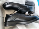 回力(Warrior)商務(wù)休閑男鞋百搭鞋子男英倫正裝皮鞋男2413 黑色 41 曬單實(shí)拍圖