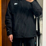 北面（The North Face）機能三合一沖鋒衣男防風(fēng)防水外套550蓬鵝絨內膽25秋冬上新|81QS JK3/宇宙黑 XL/180 曬單實(shí)拍圖
