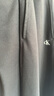 Calvin KleinJeans秋季女士通勤松緊腰簡(jiǎn)約字母針織開(kāi)叉直筒運動(dòng)褲休閑褲 曬單實(shí)拍圖