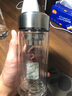 恒路德國品質(zhì)雙層玻璃水杯小巧加厚大容量車(chē)載便攜耐高溫商務(wù)杯子茶杯 新款鋼蓋矮粗加厚款300ml 曬單實(shí)拍圖