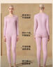 舒雅（Schiesser）7A抗菌女士V領(lǐng)保暖內衣氨基酸保暖套裝 淺紫 L 曬單實(shí)拍圖
