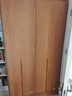 Morelax橡木推拉門(mén)衣柜家用臥室北歐原木風(fēng)小戶(hù)型實(shí)木移門(mén)柜子趟門(mén)大衣櫥 1.2米推拉門(mén)衣柜 曬單實(shí)拍圖