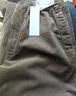 優(yōu)衣庫男裝女裝彈力休閑長(cháng)褲/休閑褲工裝褲子加長(cháng)款25新款483109 31 米色 M 曬單實(shí)拍圖