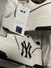 美職棒（MLB）官方學(xué)長(cháng)鞋女鞋子 情侶運動(dòng)鞋小白鞋NY休閑鞋增高板鞋男3ASXCA12N 紐約洋基隊/米白色/拍大半碼 39 (250mm) 曬單實(shí)拍圖