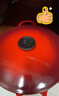 酷彩（Le Creuset）法國進(jìn)口琺瑯鑄鐵鍋炒鍋煎炸燉煮鍋電磁爐燃氣通用深燒鍋26cm紅色 曬單實(shí)拍圖