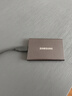 三星（SAMSUNG） 2TB Type-c USB 3.2 移動(dòng)固態(tài)硬盤(pán)（PSSD） T7 藍色 NVMe傳輸速度1050MB/s 手機直連筆記本外接 曬單實(shí)拍圖