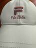 FILA FUSION斐樂(lè )潮牌棒球帽中性休閑鴨舌帽網(wǎng)球運動(dòng)遮陽(yáng)帽 乳糖色-BG XS 曬單實(shí)拍圖