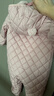 優(yōu)衣庫嬰幼兒寶寶PUFFTECH空氣棉服可機洗爬爬服長(cháng)袖連體衣478818 10 水粉色 70cm 曬單實(shí)拍圖