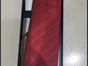 海瀾之家（HLA）領(lǐng)帶男紅色免打拉鏈款條紋商務(wù)高端婚禮新郎伴郎正裝禮盒裝 曬單實(shí)拍圖