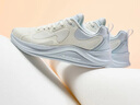 安踏漫步丨跑步鞋女款冬季2026新款輕質(zhì)網(wǎng)面透氣超輕減震運動(dòng)鞋 象牙白/淺霧灰-2 38 (女) 曬單實(shí)拍圖