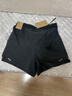 耐克男子透氣訓練跑步短褲速干二合一輕便運動(dòng)NIKE STRIDE FN2993 010黑/黑/黑/銀 M 曬單實(shí)拍圖