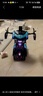 活石遙控汽車(chē)遙控車(chē)玩具男孩金剛變形汽車(chē)機器人兒童生日禮物3-6-12歲 變形戰警藍【50cm+手勢+特技輪+大禮盒】 跑馬燈噴霧編程/生日禮物3-6-10 曬單實(shí)拍圖