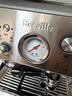 鉑富（Breville）BES876 半自動(dòng)咖啡機 家用意式 研磨奶泡一體式 智能輔助壓粉系統 大容量水箱 25擋研磨 鍛光銀 曬單實(shí)拍圖