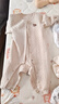 babylove嬰兒連體衣秋冬季薄夾棉哈衣爬爬服男女寶寶保暖衣服加厚彩棉 曬單實(shí)拍圖