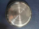 三四鋼?316不銹鋼盤(pán)子圓盤(pán)菜盤(pán)涼皮鑼鑼餐盤(pán)湯盤(pán)家用水果盤(pán)食品級骨碟 22cm 1個(gè) 曬單實(shí)拍圖