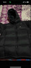 駱駝?dòng)鸾q服男防潑水鴨絨男女加厚戶(hù)外防寒冬季面包服外套女 黑色 男女同款,7674B L 曬單實(shí)拍圖