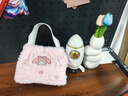 三麗鷗（SANRIO）官方正版酷洛米毛絨愛(ài)心手拎包軟萌可愛(ài)腋下包秋冬新款學(xué)生便攜包 曬單實(shí)拍圖