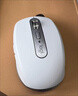 羅技（Logitech）MX Anywhere3S大師系列鼠標 無(wú)線(xiàn)藍牙雙模 日常商務(wù)辦公靜音鼠標 適用多辦公場(chǎng)景 多設備隨心切換 【MX Anywhere 3S 太空銀】送桌墊 曬單實(shí)拍圖