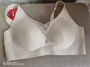 貓人無(wú)痕內衣女士無(wú)鋼圈文胸大胸顯小提拉聚攏上托防下垂薄粉底液胸罩 曬單實(shí)拍圖
