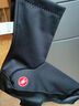 castelli蝎子騎行鞋套男女通用秋冬季快拆防風(fēng)憎水植絨鎖鞋套4523530 010黑色 M 曬單實(shí)拍圖
