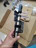 GIANT捷安特AIR mini002打氣筒迷你便攜式美法嘴通用山地車(chē)自行車(chē)打氣筒帶軟管氣壓表 鈦色 曬單實(shí)拍圖