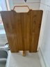 炊大皇菜板天然竹菜板旋轉可立砧板自帶磨刀石竹菜板38*26*2.2cm 曬單實(shí)拍圖