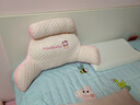 床頭靠墊沙發(fā)宿舍冰豆豆大靠背床上辦公室可愛(ài)枕頭護腰靠枕抱枕 sweet baby粉兔冰豆豆腰靠 60cm*40cm 枕套 小號厘米 曬單實(shí)拍圖
