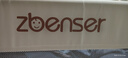 ZBENSER床圍欄嬰兒童免打孔護欄防摔床邊一面擋板折疊寶寶床圍擋安全護欄 上下拼色巖石灰【L型底座】 1.5米【180°按鍵翻折上下床設計】 曬單實(shí)拍圖