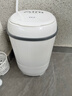VCJ【德國品牌】洗衣機迷你小型家用母嬰兒童寶寶洗內衣內褲洗襪子神器宿舍出租房波輪半自動(dòng)洗瀝一體 曬單實(shí)拍圖
