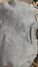 嘉曄毛衣男秋冬季男士保暖加厚毛衣服內搭潮流男裝秋裝上衣針織打底衫 深灰色 2XL 【125-145斤】 曬單實(shí)拍圖