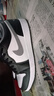 耐克Jordan男子影子SHADOW AJ1  1 低幫休閑板鞋553558-040黑白42.5 曬單實(shí)拍圖