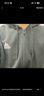 adidas日常通勤休閑三條紋連帽夾克外套男裝秋季阿迪達斯輕運動(dòng) 黑色/白   XL 曬單實(shí)拍圖