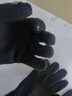 觸屏手套男士冬季騎車(chē)防寒雙層加厚加絨學(xué)生冬天保暖騎行騎車(chē)防凍 【內里加絨】黑色均碼 豪華升級雙層加厚】戴上不怕冷 曬單實(shí)拍圖