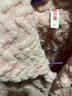 芬騰睡衣女【加厚暖絨】秋冬季少女感保暖翻領(lǐng)開(kāi)衫長(cháng)袖家居服套裝 蝦粉 2XL 曬單實(shí)拍圖