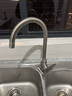 四季沐歌廚房水龍頭304不銹鋼360°旋轉拉絲冷熱洗碗池水槽洗菜盆龍頭 曬單實(shí)拍圖