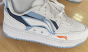 李寧海川丨板鞋男鞋云科技減震經(jīng)典運動(dòng)鞋增高休閑鞋小白鞋 標準白/極光藍(377款)-2 42 曬單實(shí)拍圖