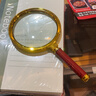 放大鏡高清高倍老人閱讀兒童手持學(xué)生閱讀大號 直徑100mm 曬單實(shí)拍圖