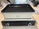 小熊（Bear）電火鍋專(zhuān)用鍋折疊多功能鍋電蒸鍋多用途烤涮一體家用料理小熊疊疊鍋3.0 單鍋N22S3  曬單實(shí)拍圖