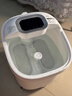 飛利浦泡腳桶躺泡免洗電動(dòng)按摩足浴盆UV殺菌小白桶智能加熱軟膠泡腳盆3222F  實(shí)用節日生日禮物  曬單實(shí)拍圖