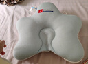 Hoag（霍格）嬰兒定型枕糾正頭型0-6-12月矯正新生兒寶寶枕頭護頸神器 白+藍色 【母嬰A類(lèi)一等品】 曬單實(shí)拍圖