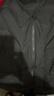 雅鹿羽絨馬甲男士?jì)却┯鸾q內膽輕薄貼身保暖V領(lǐng)拉鏈坎肩 黑色 185 曬單實(shí)拍圖