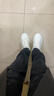 諾貝達男鞋 意大利進(jìn)口小牛皮潮流百搭經(jīng)典厚底小白鞋 休閑輕奢運動(dòng)板鞋 白色 40 （歐碼偏大，請拍小一碼） 曬單實(shí)拍圖