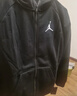 Jordan耐克AJ童裝兒童立領(lǐng)夾克男童女童秋季休閑外套上衣 正黑色 曬單實(shí)拍圖