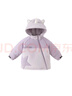 戴維貝拉（DAVE＆BELLA）童裝女童棉服防水兒童上衣小童連帽外套冬天新年男寶寶衣服 獨角獸【DB4242808-A】 100 cm（建議身高90-100cm） 曬單實(shí)拍圖
